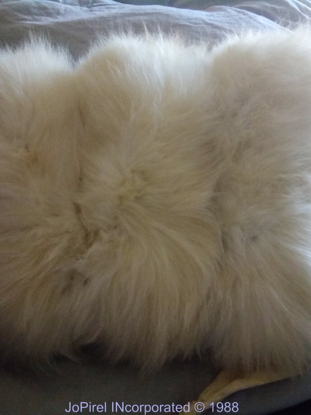 Zsa Zsa Gabor styled Creme Muff ''Diamonds are a Girls Best Friend''